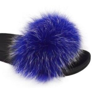 Women’s Fur Ball Fluffy Slippery